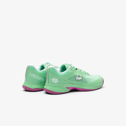 ''NEW ARRIVAL'' Men's Mutua Madrid Open Edition Tech Point Tennis Shoes Men - Green - Lacoste - Performance