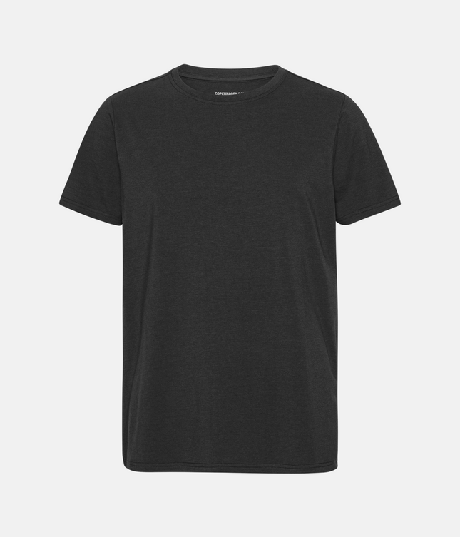 Sort crew neck bambus T-shirt