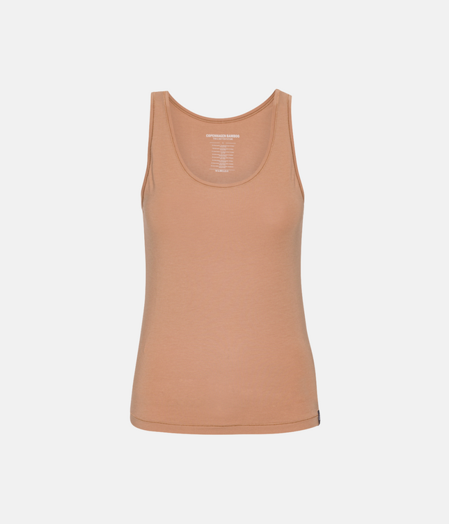 2 stk Tan Bambus Tank Top