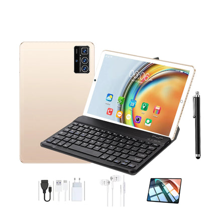 Best Selling Custom 14PRO Origin OEM 6GB+128GB IPS Keyboard Case 10.1 Inch 4G WiFi Android 13 Octa Core 2.0GHz Tablet PC