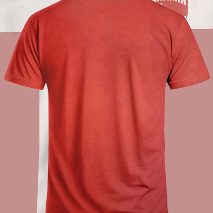 Men's Color Block Athletic Soccer Jersey Comfortable Sports Top Casual Training & Everyday Wear