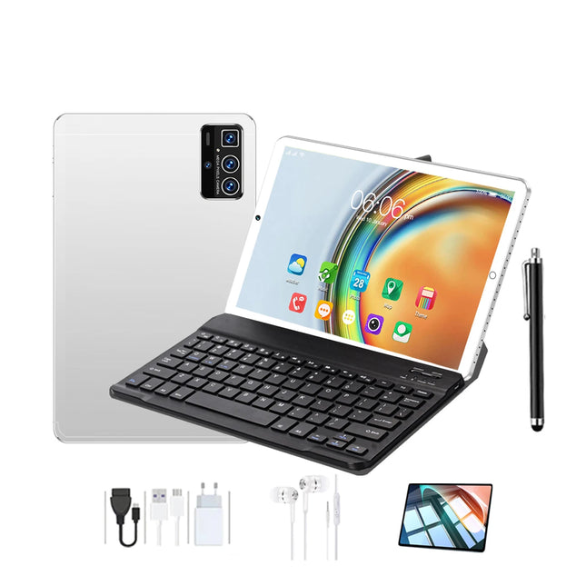 Best Selling Custom 14PRO Origin OEM 6GB+128GB IPS Keyboard Case 10.1 Inch 4G WiFi Android 13 Octa Core 2.0GHz Tablet PC