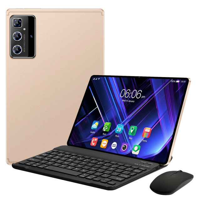 OEM 17 Pro Multi Language 10.I Inch Wifi Android 14 8GB+128GB Tablette Touch Screen Drawing Tableta With Keyboard Case