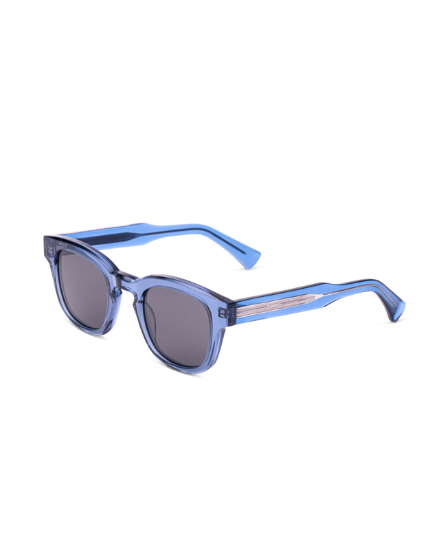 AUSTIN Grey Blue Transparent - Solbrille