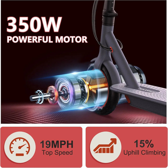 JUICEASE E1 Pro Electric Scooter 350W Motor 500W Peak Power Folding Electric Kick Scooter 36V7.8AH 25KM Ultra Long Rang EScooter