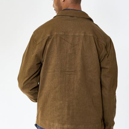 Baton Jacket - Brown Denim
