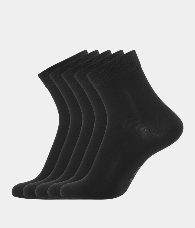 5 par sorte bambus sokker (Low cut)