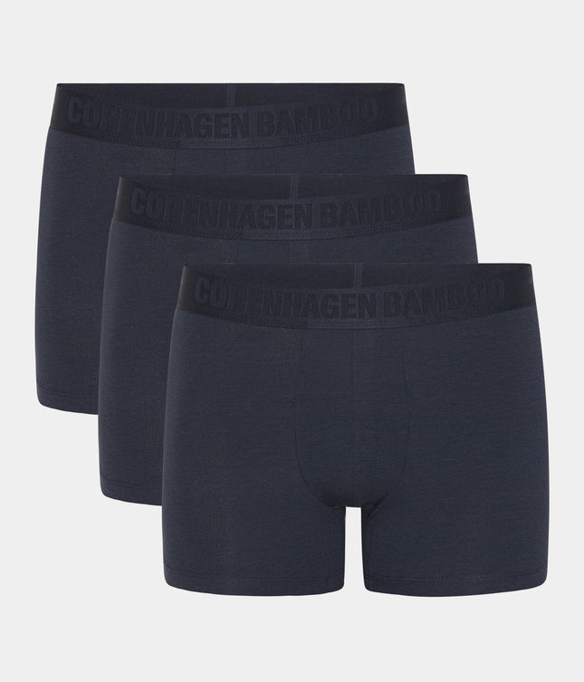 3 par bambus underbukser i navy