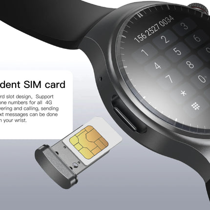 Classy Sim Call Smart Watch DM80 4g/5g Android Smartwatch with Sim Card and Camera App Development Sport Watch Health Monitoring