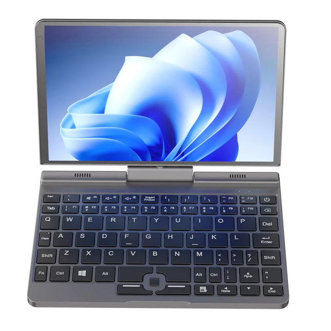 OEM 8 Inch Convertible Pocket Laptop Intel N100 CPU 12G RAM+256G ROM IPS Touch Screen Tablet PC Portable Handheld Laptops Metal