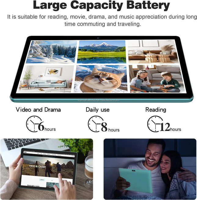 Tablet Android 10.1 Inch 4gb+64gb Tablet Pc With Pen Tablet Support Oem Customized Brand