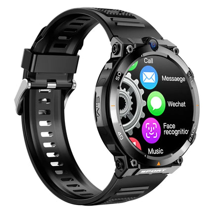 Wholesale 4G 5G smart watch H10 WiFi GPS dual camera video call NFC 4+64GB 900MAH battery Android sport smart watch