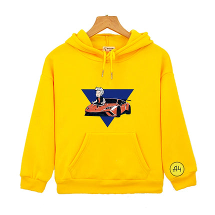 Merch A4 Gelik Lamba Boy Kids Hoodies 2021 NEW Autumn Winter Girl Baby Hooded Sweatshirts Casual Quality Children Clothing Tops