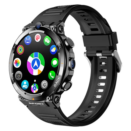 Wholesale 4G 5G smart watch H10 WiFi GPS dual camera video call NFC 4+64GB 900MAH battery Android sport smart watch