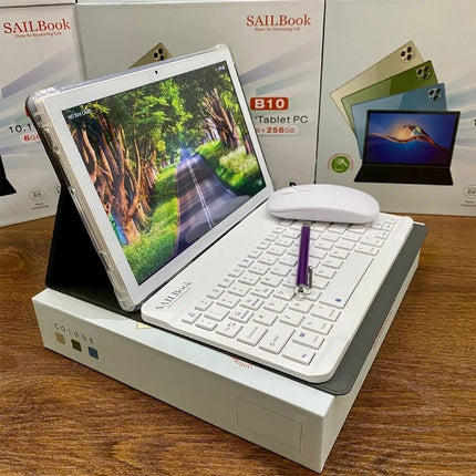 10.1" Kids Tablet B10 Children Laptops With 32gb Dual Sim WIFI Long Last Battery 4000mAh High clear Sailbook Tablet Pc for Kids