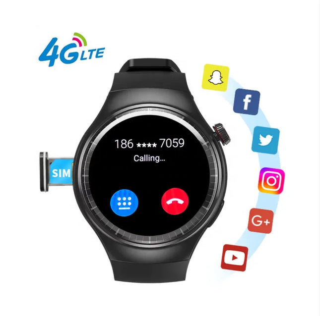 Classy Sim Call Smart Watch DM80 4g/5g Android Smartwatch with Sim Card and Camera App Development Sport Watch Health Monitoring