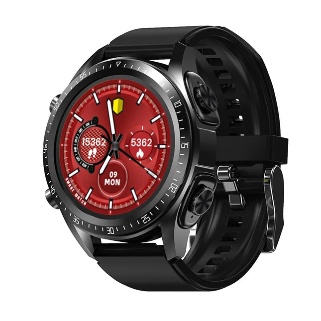 Smartwatch With TWS Earbus Earphone Headset Zhongke Lanxun 5616 GPS Fitness Reloj Inteligente 2 in 1 Earbuds Smart Watch for Man