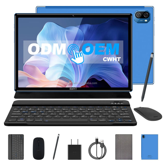 Factory Price China OEM Android 13.0 Tablet 10 Inch 8+256GB 4G SIM Card 5G Wifi Business Education Tablette Tablet With Keyboard