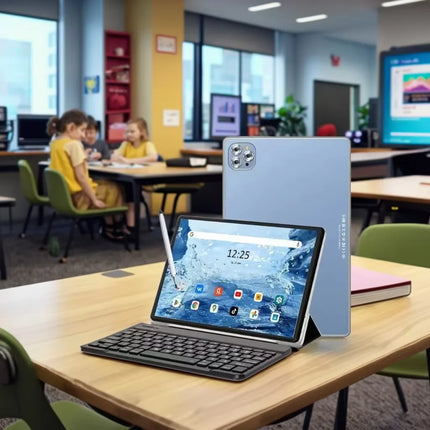 Cheap 10.1 Inch Android Adults Tablet 2.4G 5G Wifi Calling Learn CE Certified Educational Kids Tablette Keyboard Laptop Computer