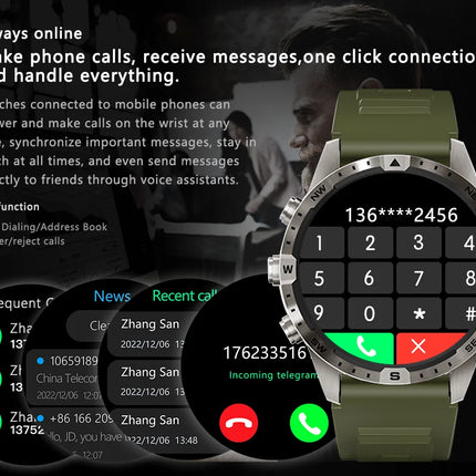 New Arrival GT45 Smart Watch Electronic Compass 1.6 Inch Screen Watch Smart Sports Fitness tracker BT CALL Sport Smart Watches