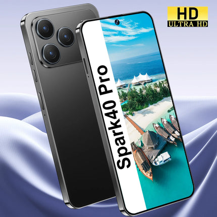 New High Quality Original Phone SPARK40 Cheap Gaming 7.3 Inch TECNO New 5g Mobile With Dual Sim Cards