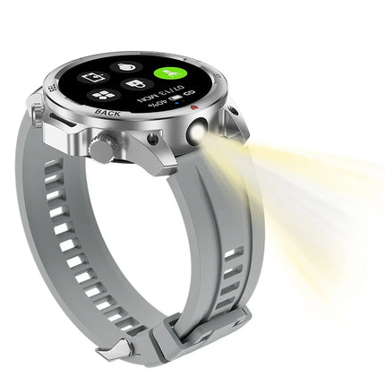 DK68 Smart Watch Compass NFC Watch for Men with Led Strong Light Women's Health Heart Rate High Quality Reloj Inteligente DK68