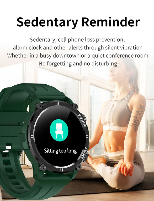 High Quality 2024 H32 Sport Smart Watch Blood Pressure Heart Rate 1.28 HD Full Round Screen Fashion Smart Watch