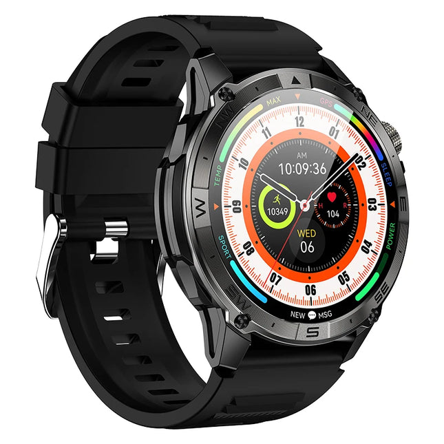 2025 Newest Fashion Android GPS Smart Watch Digital Touch AMOLED Smartwatch IP68 Waterproof Sports Smart Watches for Men