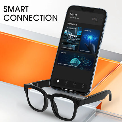 M01 Smart AI Glasses with 800W 1080P HD Camera AI Translation ENC Noise Reduction Chatgpt Sports Smart Wearable Headset
