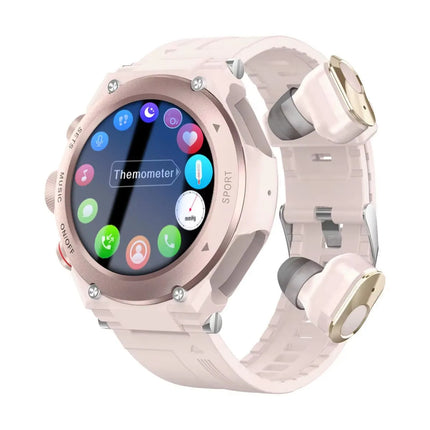2024 Hot T92  2 in 1 Smartwatch with Earphone Waterproof Sports Business Multifunctional Headset Smart Watches for Men
