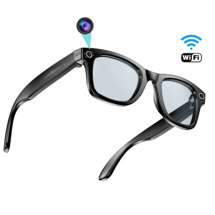 W610 Smart  AI Glasses 8K HD Camera with 270mAh Blue Light 800W Anti-Shake Camera Glasses Dual-mic Noise Cancellation