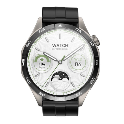 M52 1.43 Inch AMOLED Chronograph TPU Fitness Tracker Blood Oxygen Heart Rate Monitor Dial Call Sleep Tracking Android Smart