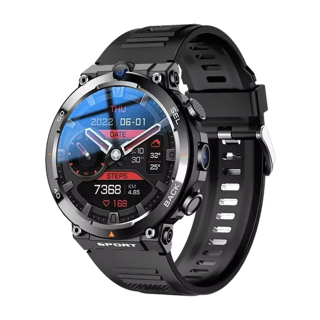 High Quality Men's 4G phone watch smart MT105 with GPS Waterproof Multi-language NFC Door Access IPS Touch Screen Display