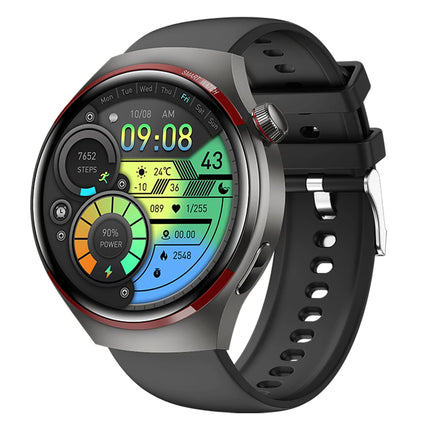 2024 Watch 4 PRO 1.53Inch Heart Rate Blood Oxygen BT Call Wireless Charger Multiple Sports Modes Men Smartwatch Fitness Tracker
