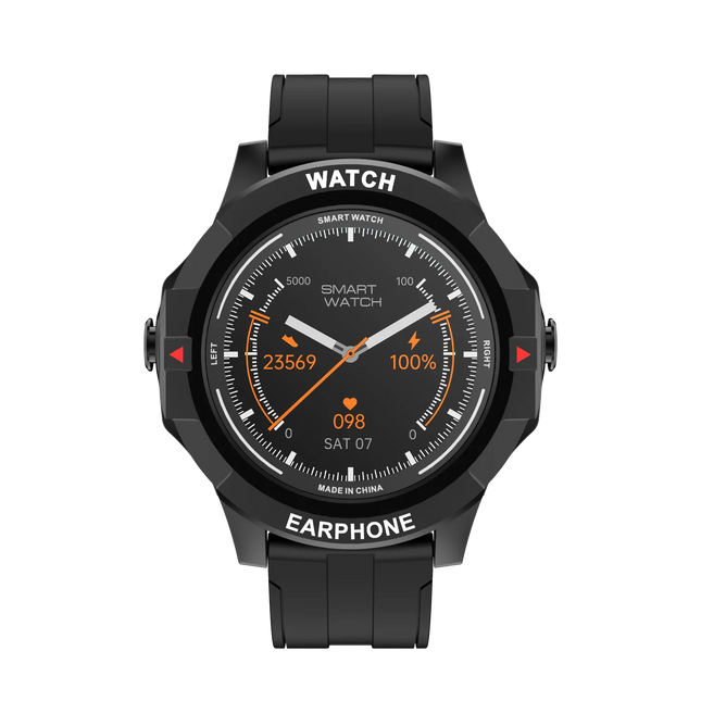 2 in 1 Smartwatch with Earbuds N15 Smart Bracelet Earphone CE TWS Headset Smart Watch Blood Pressure Fitness Tracker Waterproof