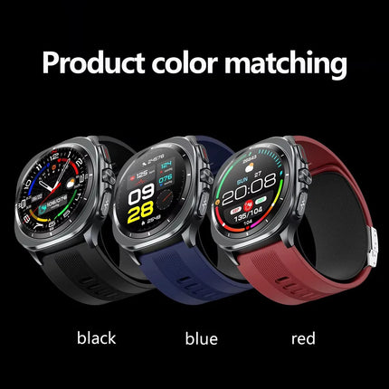 TK65 Smartwatch PPG Electrocardiogram  Airbag Pump Precision Thermometer AMOLED Display-Fitness Tracker Health