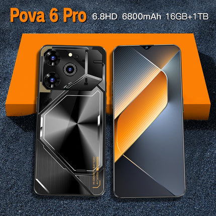 Unlocked Pova 6 Pro Smartphone Blending 5G Speed with 16GB RAM & 1TB Storage