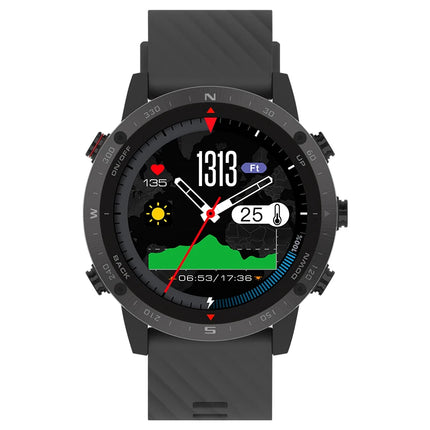 GPS Smart Watch G5PRO Waterproof IP68 5ATM for Men/Women Rubber Band Android Compass Altitude Dive Sports Smartwatch