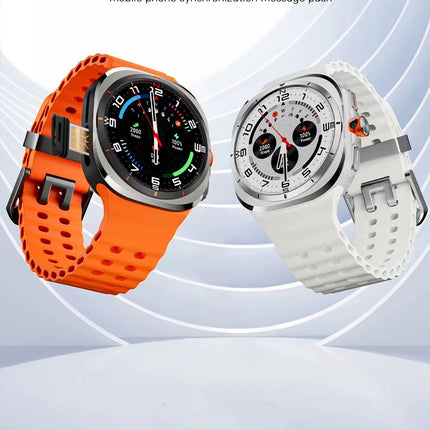 2025 New Android Smart Watch 5G/4G Full Network Connectivity Amoled GPS WIFI Rotation Camera Global Call GPS Smartwatch W8 Ultra