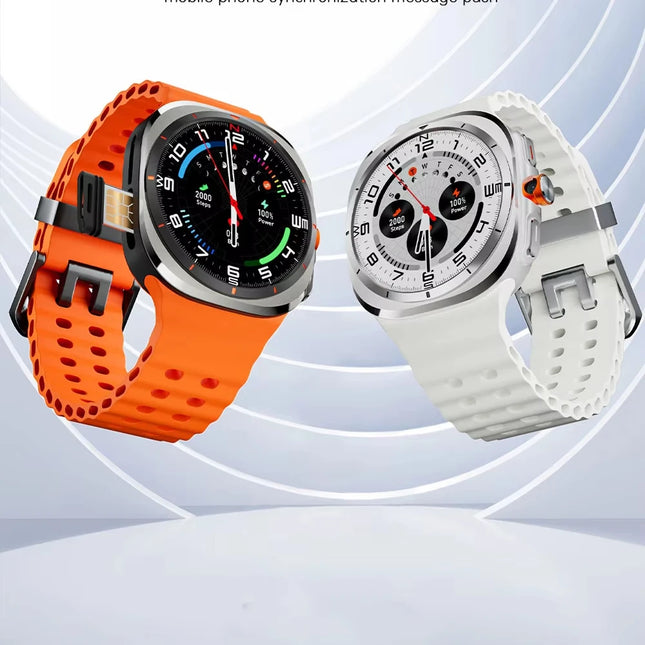 2025 New Android Smart Watch 5G/4G Full Network Connectivity Amoled GPS WIFI Rotation Camera Global Call GPS Smartwatch W8 Ultra