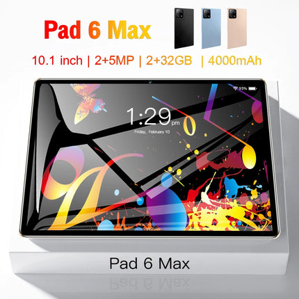 2025 New Set the Best Android 13 Tablet PC 5G Dual SIM Card Waterproof Student 1TB Storage Long Battery HD IPS Screen Business