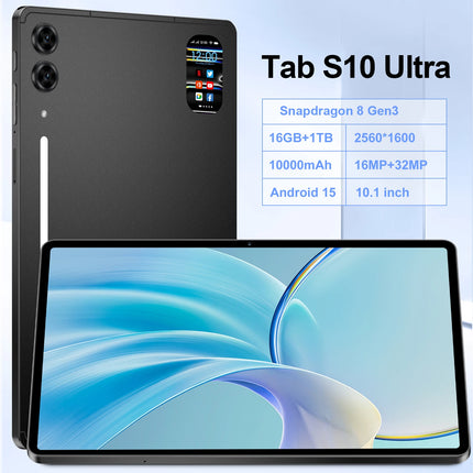 Global 5G Tablet PC | Big Screen Tablet Tab S10 Ultra | 10.1'' 16GB+1TB Android 15
