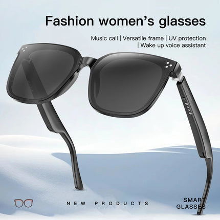 GS260 High Quality Smart glasses for men and women Wireless function to call music Sunglasses sports headphones wireless