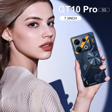 GT10 Pro Phone 5G Capable 16GB RAM 1TB Storage HD Screen MTK Processor Dual Card Unlock Smartphone