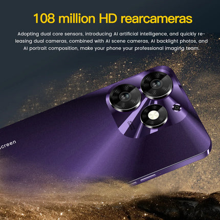 Spark10 Pro Android Smartphone 7.3 Inches Dual Octa Core 16+1T 108MP Manufacturer's Hot Selling Model English for Your Tech