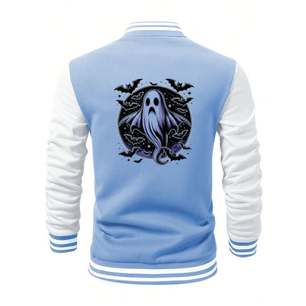 Factory-Customized ODM Autumn Halloween Jackets 100% Polyester Quick Dry Mysterious & Terrifying Design