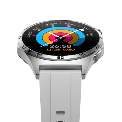 Wonlex MF13 ECG Health Smart Watch IP67 Waterproof Blood Pressure &  Blood Oxygen Monitoring 1.43 Inch AMOLED Screen Smartwatch