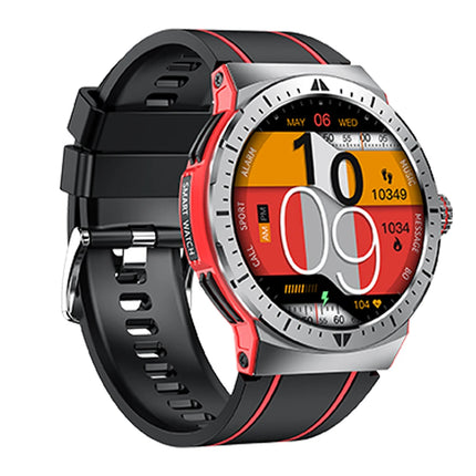 2024 HK52 1.43Inch AMOLED Smart Watch Outdoor Sports Health Monitoring BT Call  AI Voice Assistant  Waterproof  Men Smartwatch