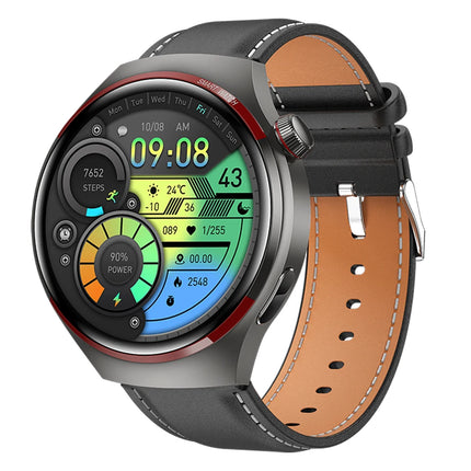 2024 Watch 4 PRO 1.53Inch Heart Rate Blood Oxygen BT Call Wireless Charger Multiple Sports Modes Men Smartwatch Fitness Tracker