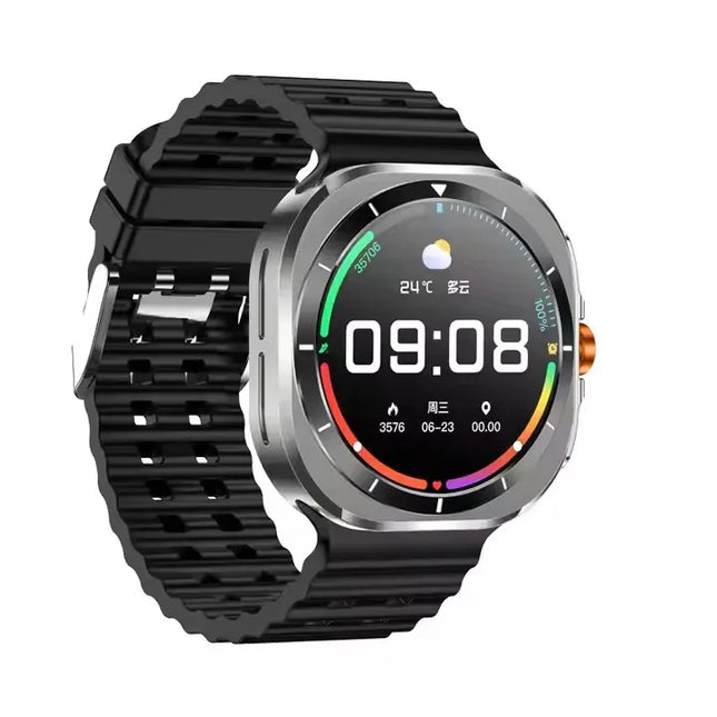 Z7 Ultra Smartwatch with Amoled Display Big Battery Sports Heart Rate Fitness Tracker Waterproof (IP67) Compass Function for IOS